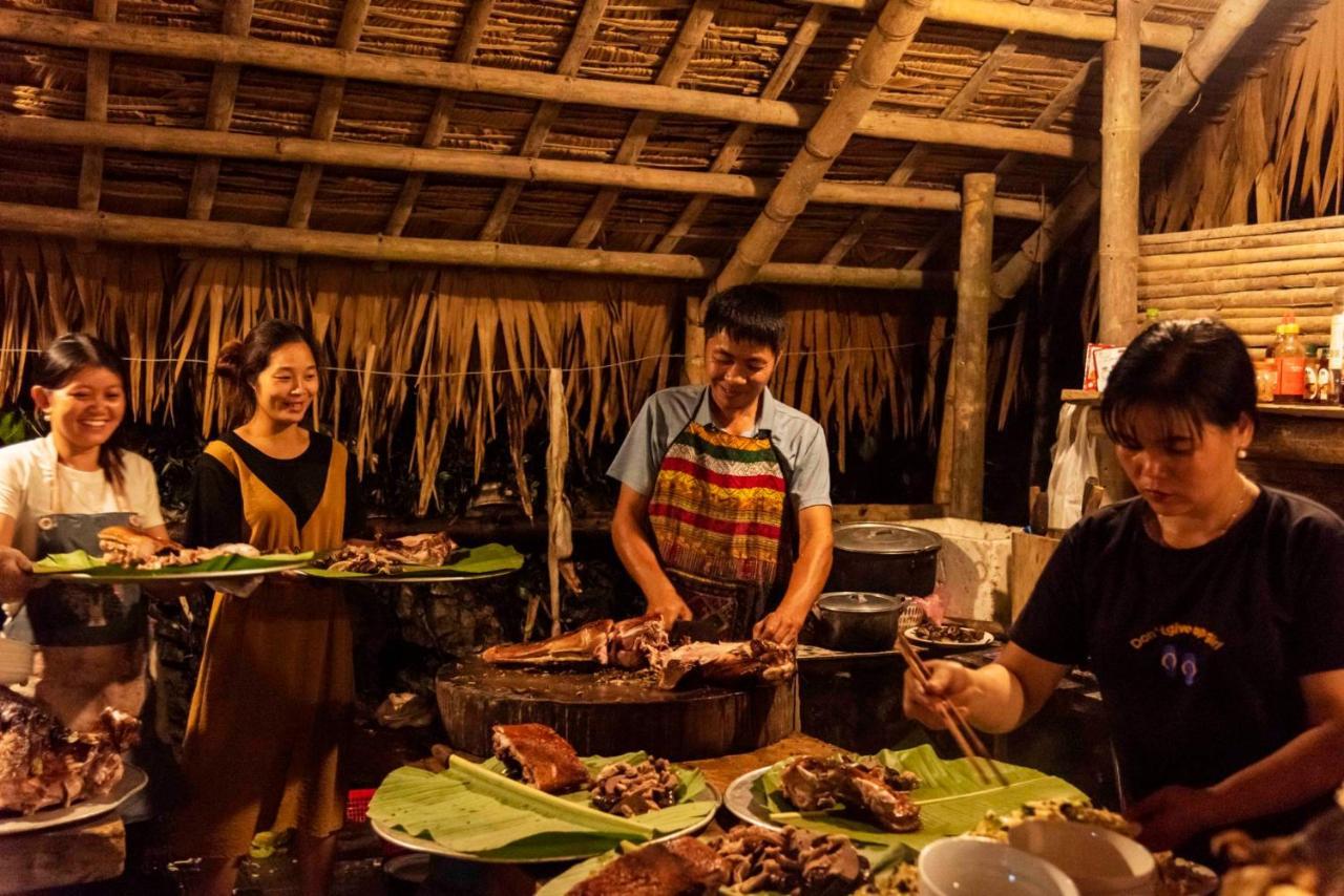 Puluong Homestay1Holiday Pu Luong Kültér fotó
