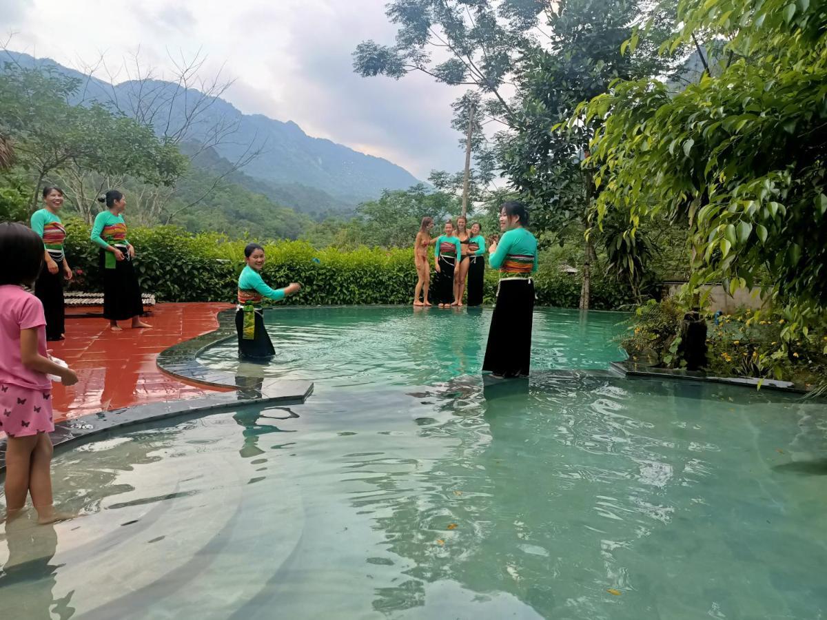Puluong Homestay1Holiday Pu Luong Kültér fotó